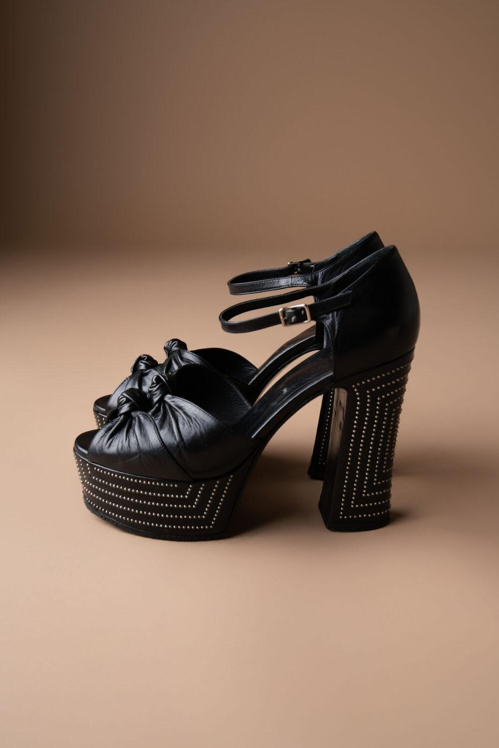 Sandália YSL Plataforma